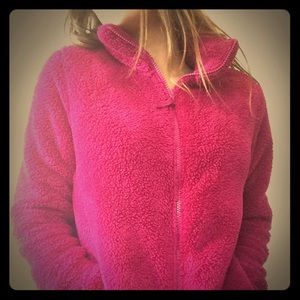 Uniqlo pink fleece - L